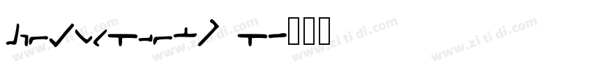 GenRyuMinJP M字体转换
